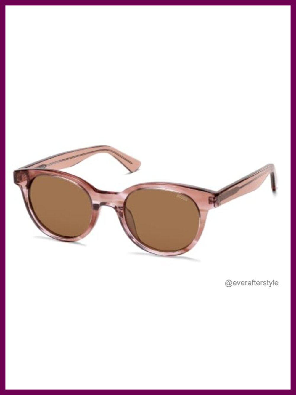Acetate Polarized Retro Round Sunglasses UV400 Protection
